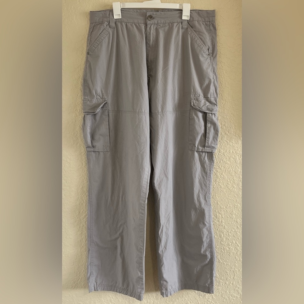 Imperious Men's Gray Cargo Pants Outdoor Casual